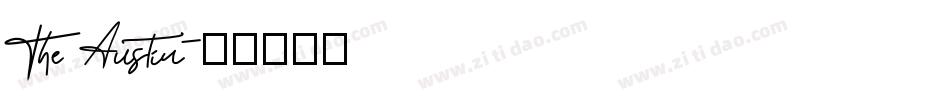 The Austin字体转换